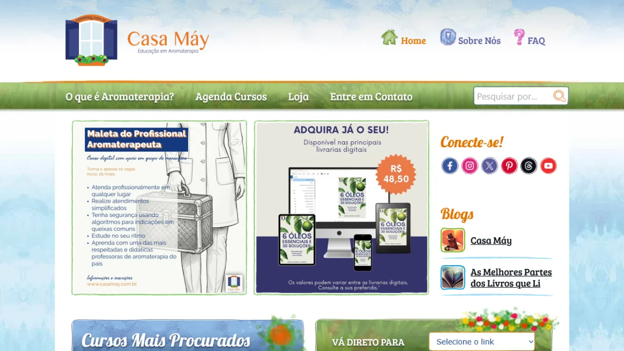 Casa Máy – Aromaterapia e Vida Natural